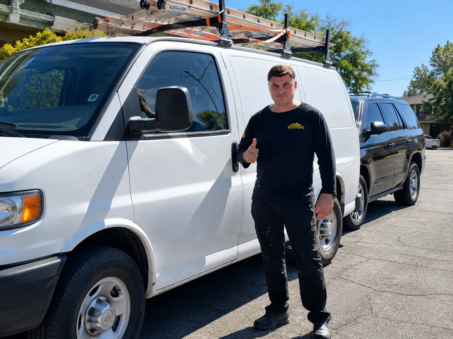 Savemore Handyman Services team member at work